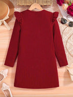 Vestido Infantil Ruby Bow