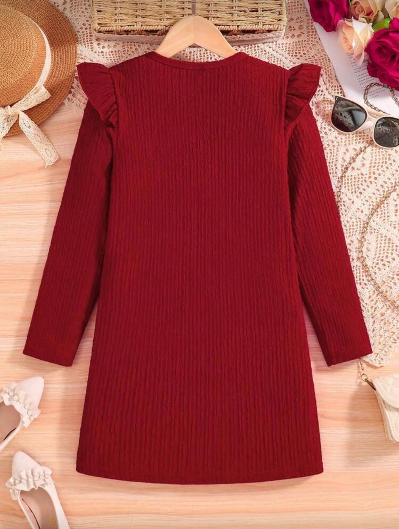 Vestido Infantil Ruby Bow
