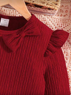 Vestido Infantil Ruby Bow