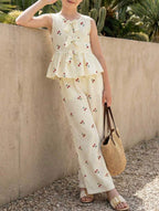 Conjunto Infantil Cherry Cream