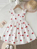 Vestido Infantil Strawberry