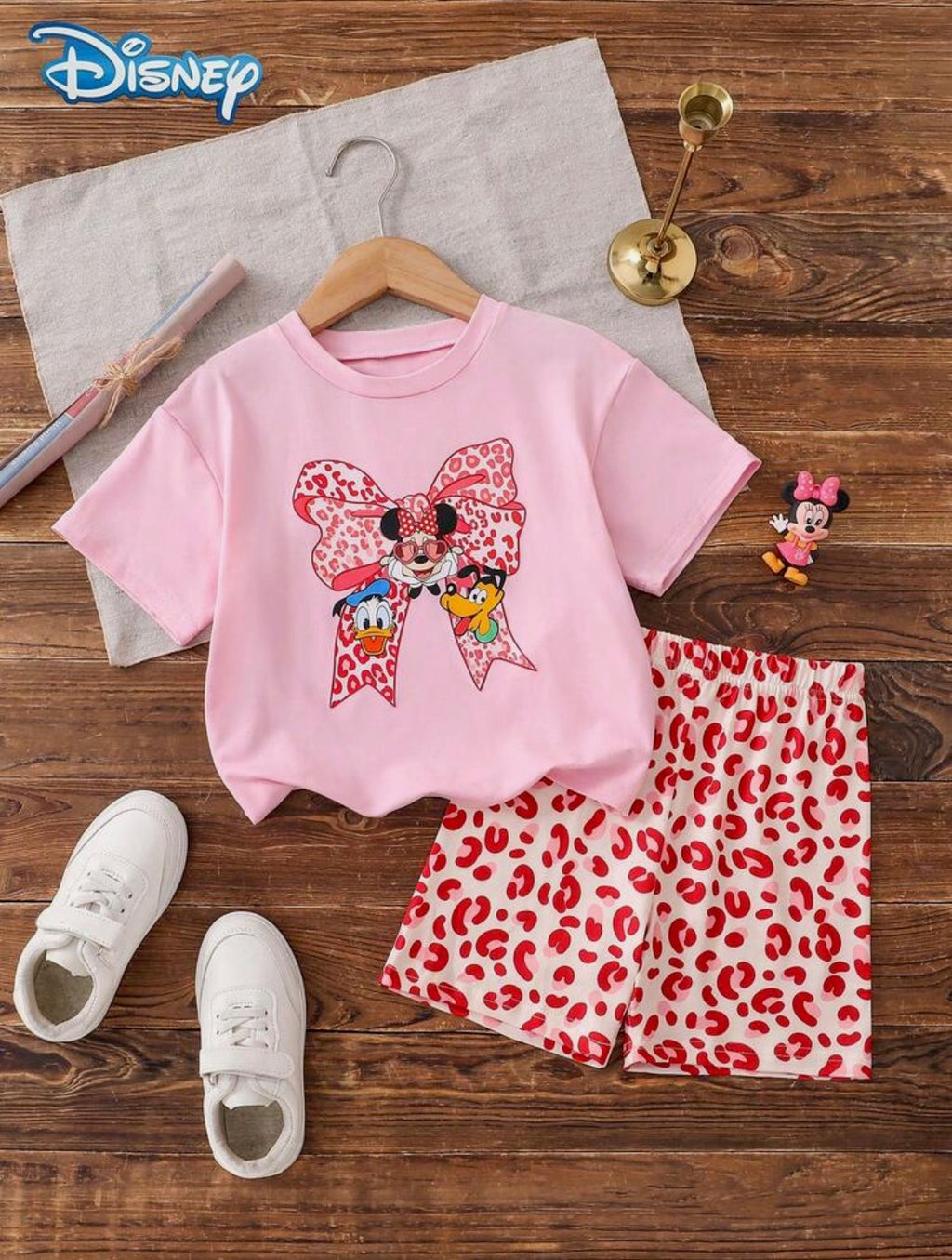 Conjunto Infantil Minnie Pink