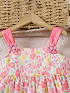 Vestido Infantil Primavera Rosa