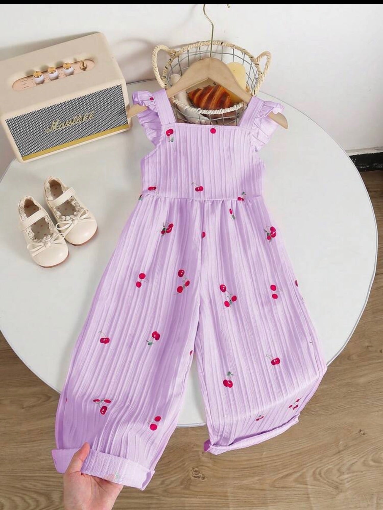 Enterizo de Niña Cherry Lavender