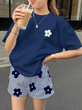 Conjunto Infantil Navy Daisy