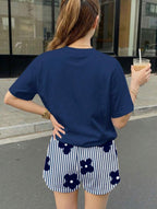 Conjunto Infantil Navy Daisy