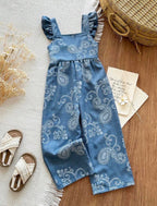 Enterizo de Niña Blue Paisley