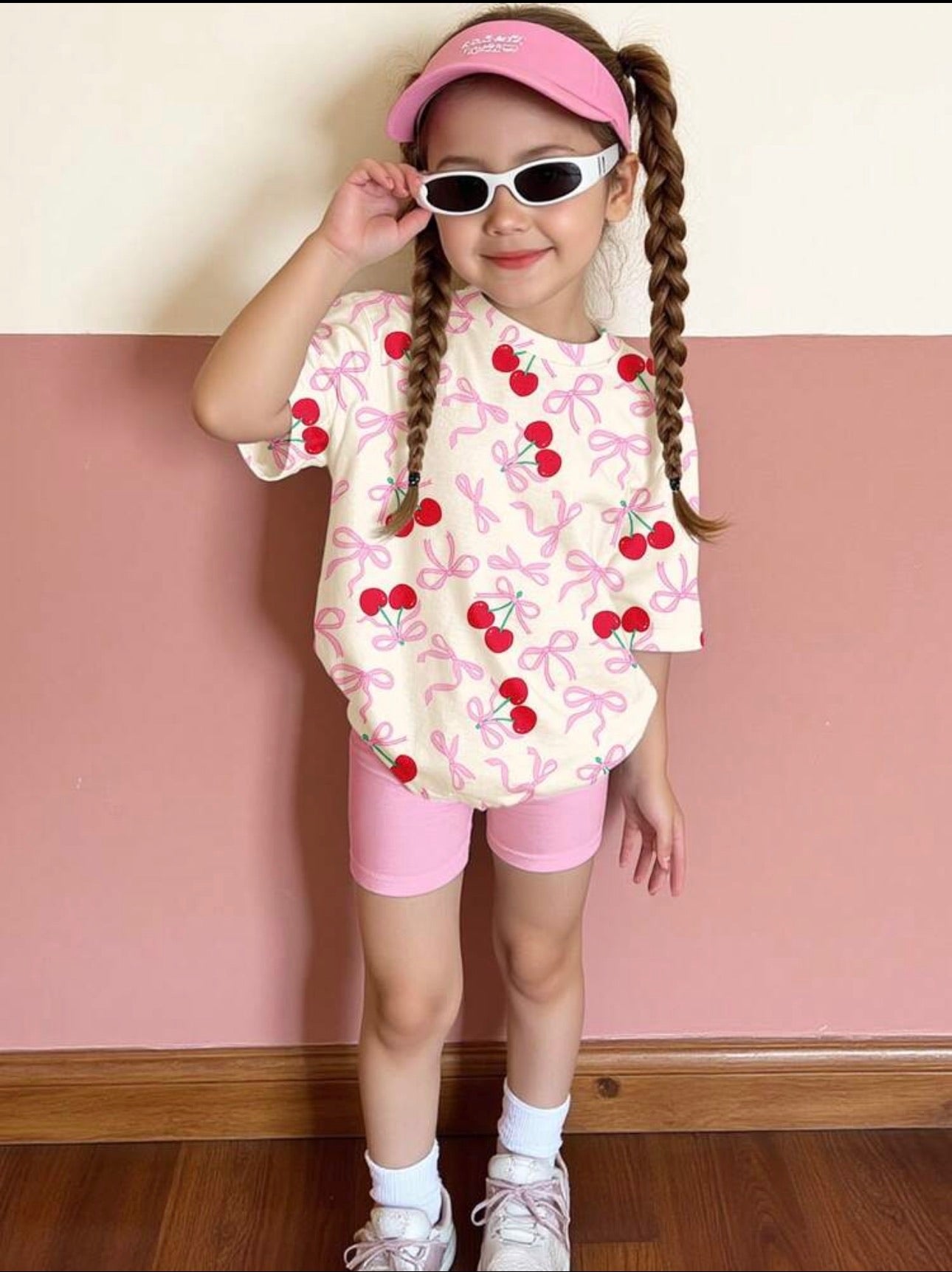 Conjunto Infantil Cherry Ribbon