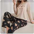 Pijama de Dama Teddy Cozy Love