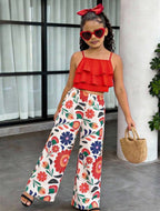 Conjunto de niña Floral Boho