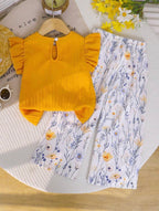 Conjunto Infantil Flores de Primavera