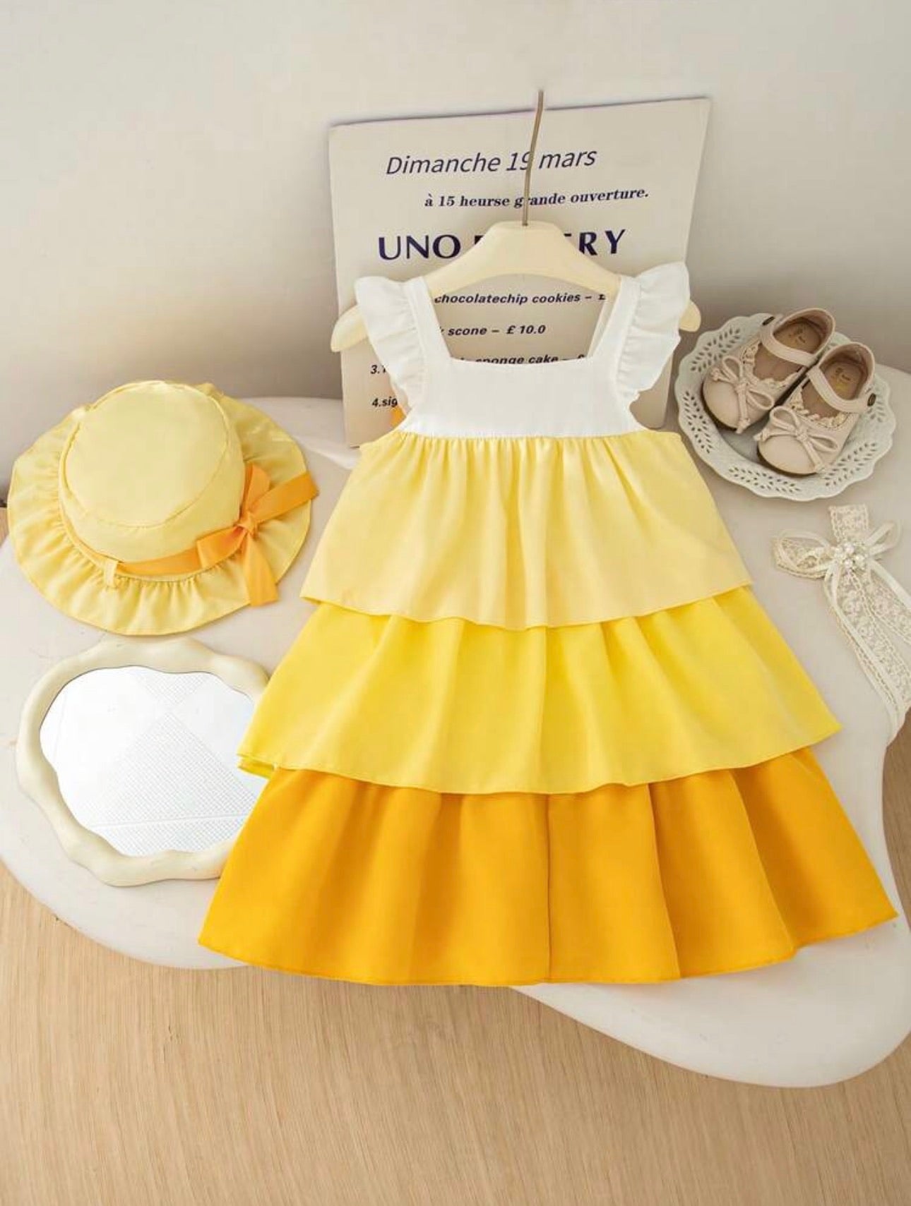 Vestido Infantil Sunshine Layers