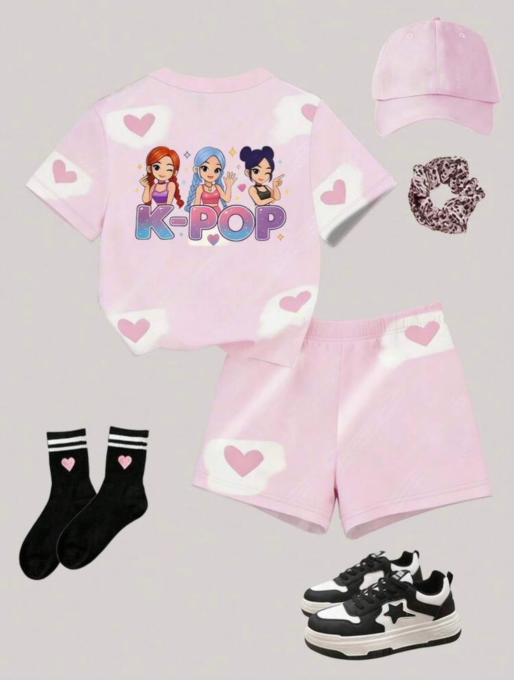 Conjunto Infantil K-Pop Dreams