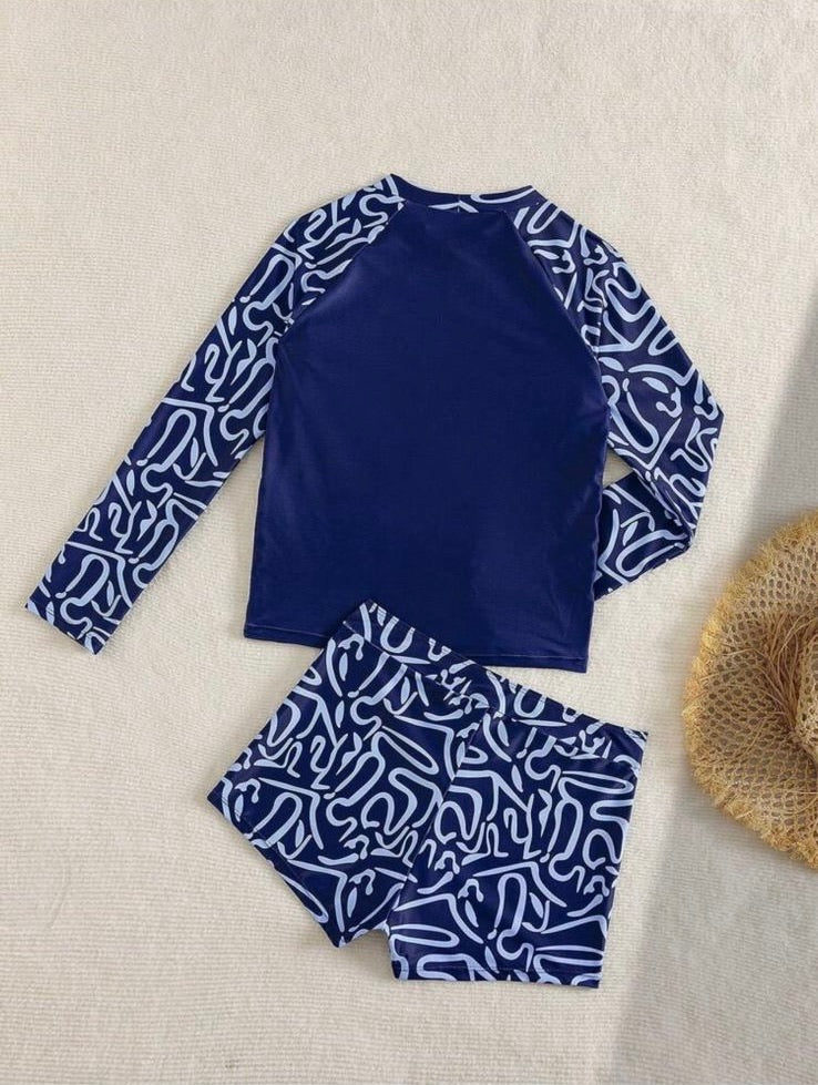 Traje de Dama Navy Sport Set
