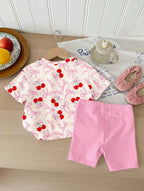 Conjunto Infantil Cherry Ribbon