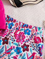 Conjunto de niña Floral Vibrante