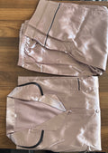 Pijama de Dama de Seda Morada