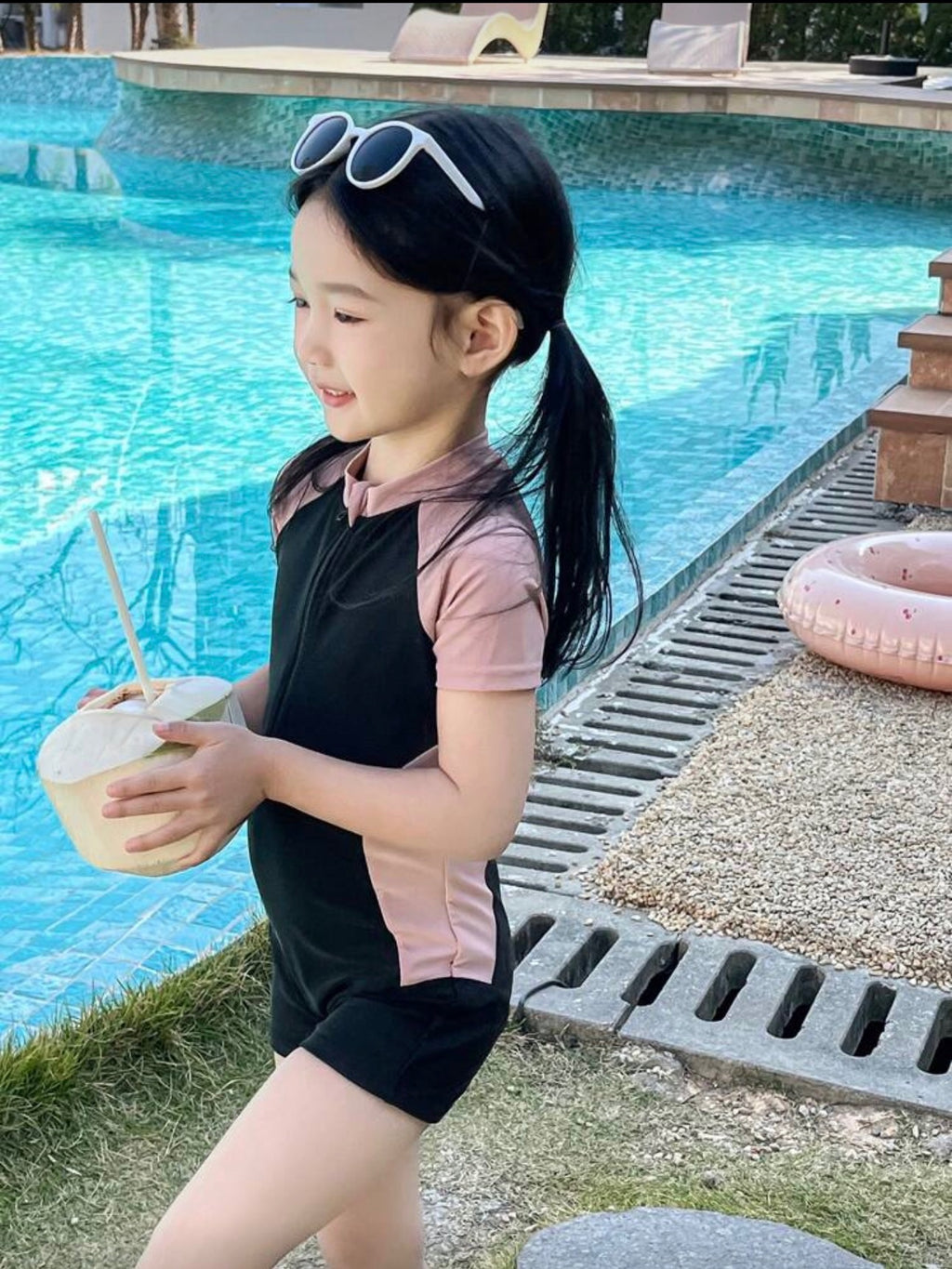 Traje de Baño Infantil Sporty Chic