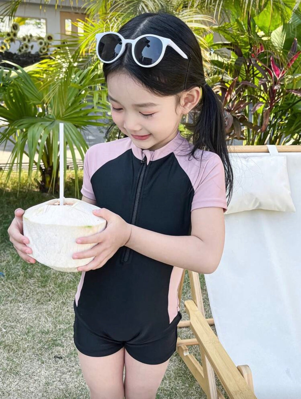 Traje de Baño Infantil Sporty Chic