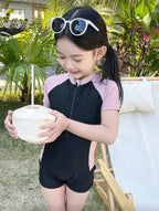 Traje de Baño Infantil Sporty Chic
