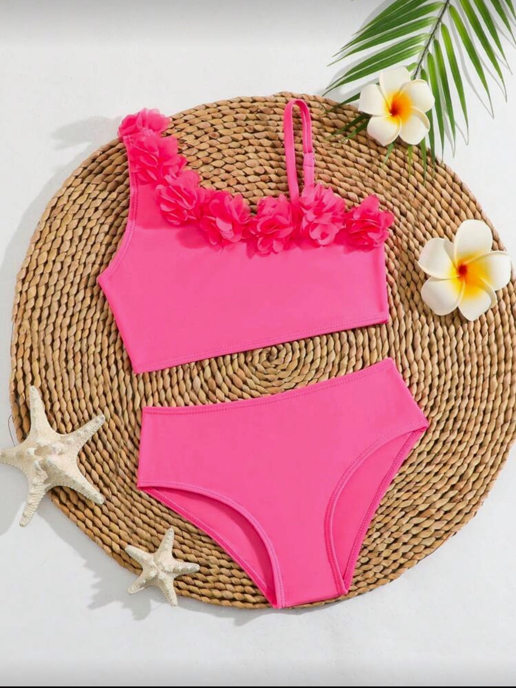 Traje de Baño Infantil Pink Blossom Bikini