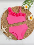 Traje de Baño Infantil Pink Blossom Bikini