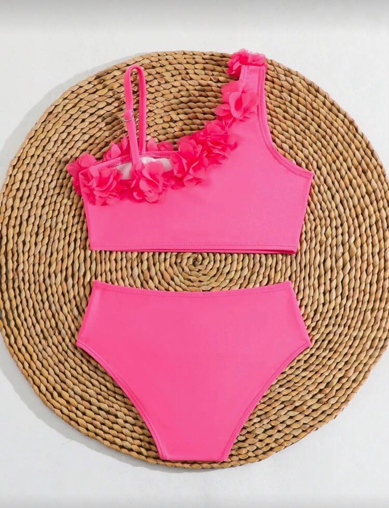 Traje de Baño Infantil Pink Blossom Bikini