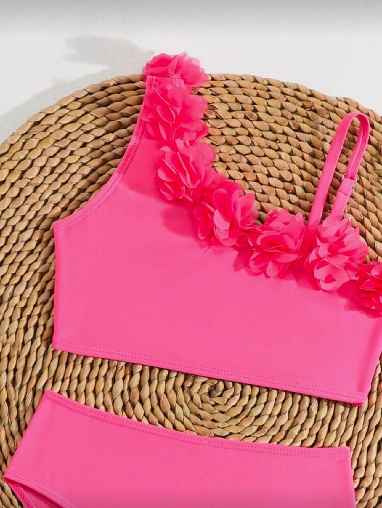 Traje de Baño Infantil Pink Blossom Bikini