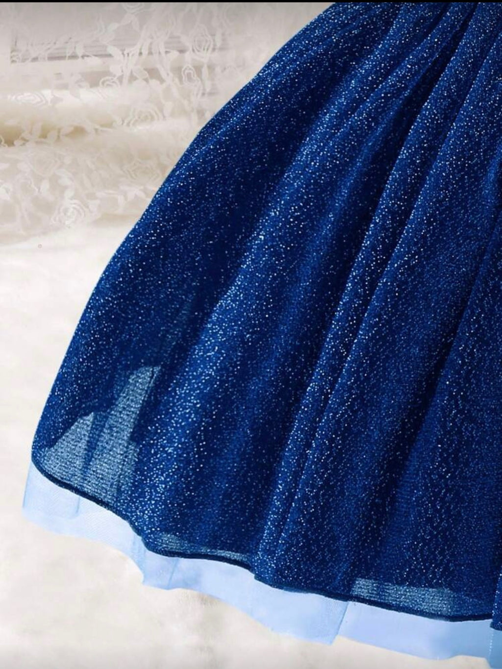 Vestido Infantil Midnight Tulle Sparkle