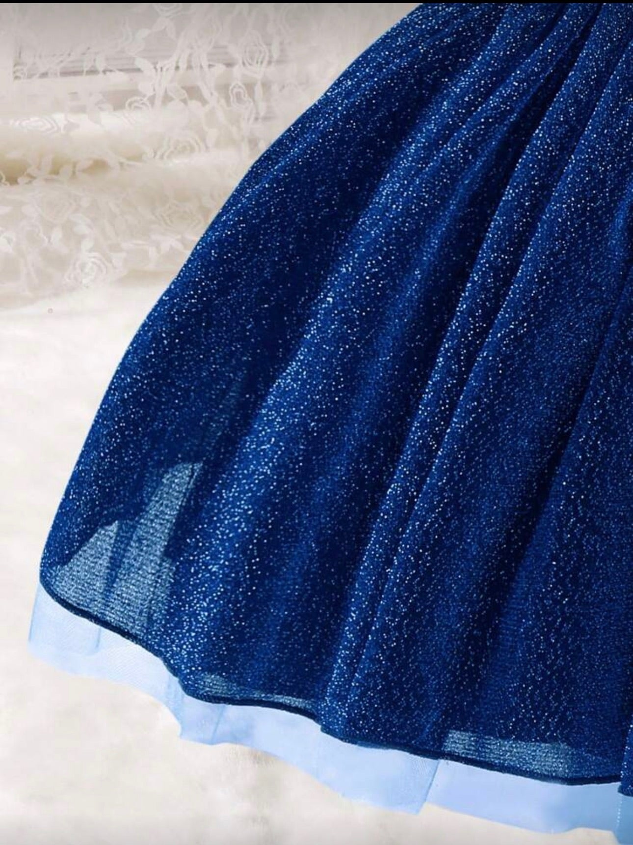 Vestido Infantil Midnight Tulle Sparkle