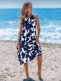 Vestido Femenino Navy Coast Breeze