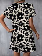 Vestido Femenino Bold Bloom Mini