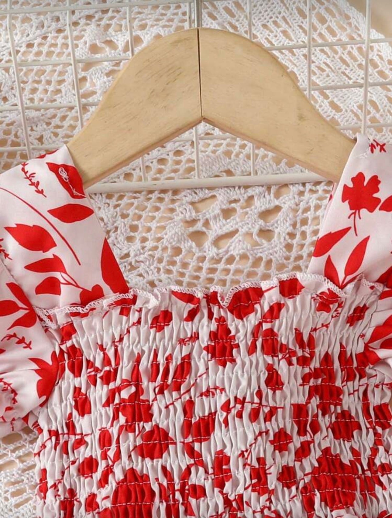 Vestido Infantil Scarlet Bloom