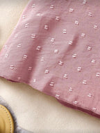 Vestido Infantil Dusty Pink Textured Ruffle