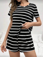Pijama Femenina Stripe Comfort Duo