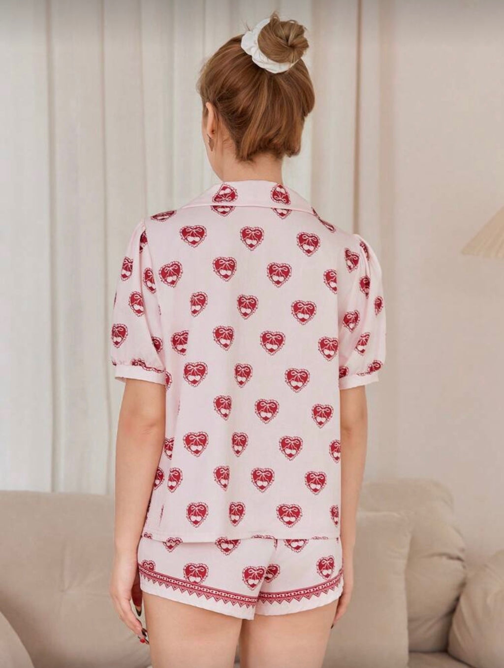 Pijama Femenina Sweet Hearts