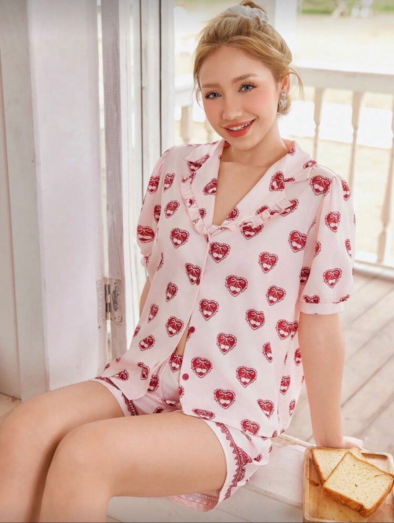 Pijama Femenina Sweet Hearts