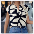 Blusa de Dama Abstract Chic Flow