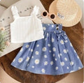 Conjunto Infantil Daisy Blue Charm