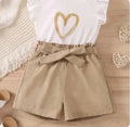 Conjunto Infantil Golden Heart Chic