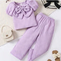 Conjunto Infantil Lavender Bow Soft