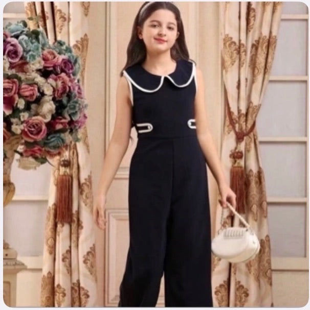 Enterizo Infantil Navy Pearl Classic