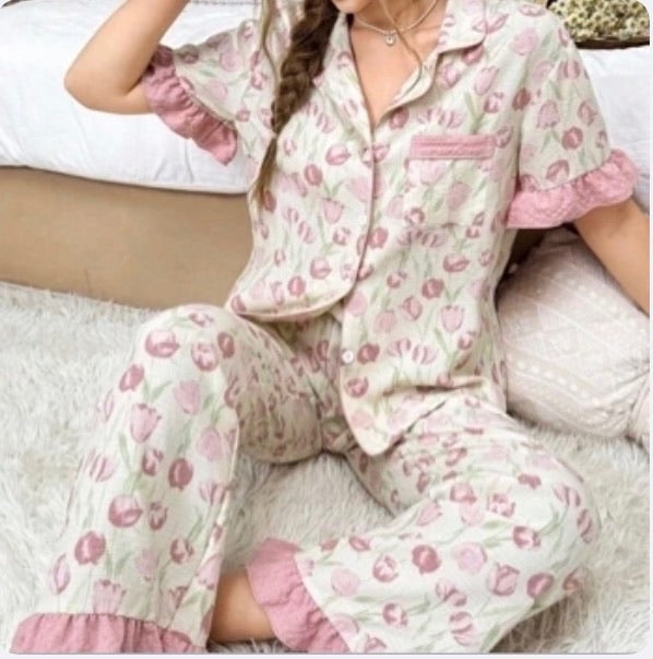 Pijama de Dama Rose Garden Classic