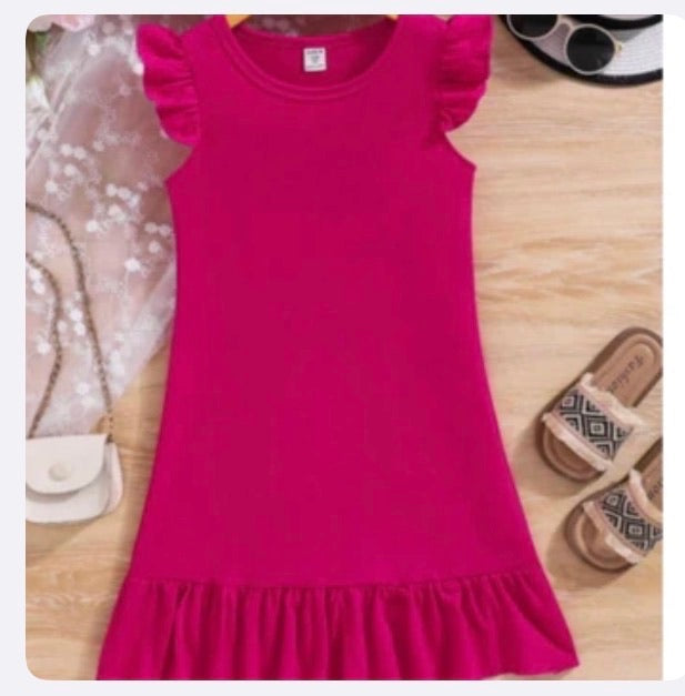Vestido Infantil Pink Breeze