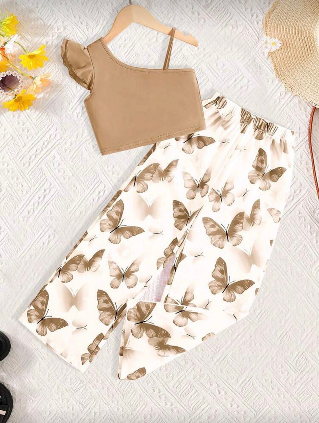Conjunto Infantil Butterfly Earth Tones