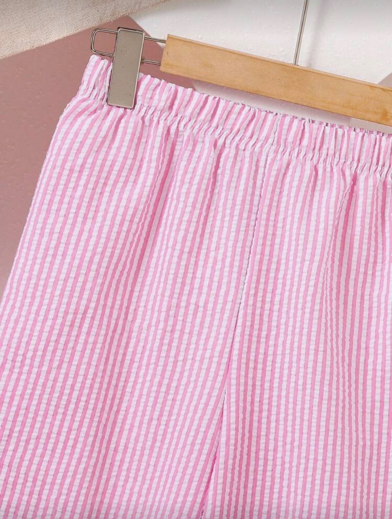 Conjunto Infantil Pink Gingham Peplum
