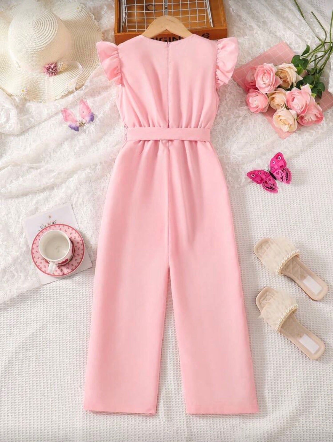 Enterizo Infantil Blush Ruffle