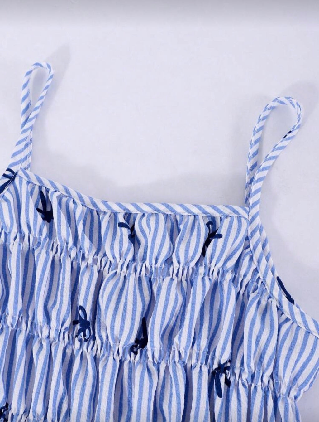 Conjunto Infantil Blue Stripe Bird Summer Set