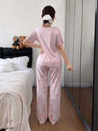 Pijama Femenina Pink Bow Dream