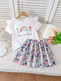 Conjunto Infantil Floral Sweet Garden